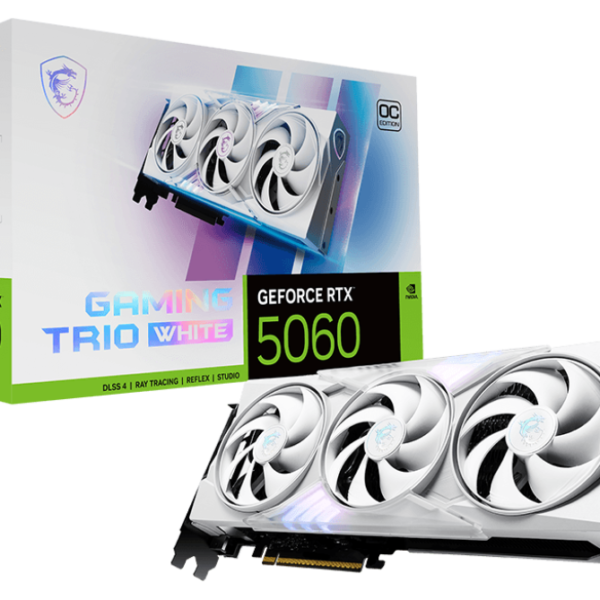MSI GeForce RTX 5060 8G GAMING TRIO OC WHITE
