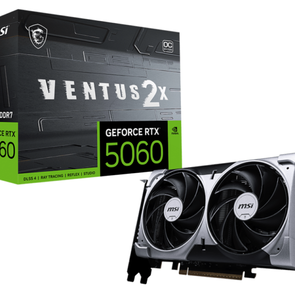 MSI GeForce RTX 5060 VENTUS 2X OC 8GB Video Card