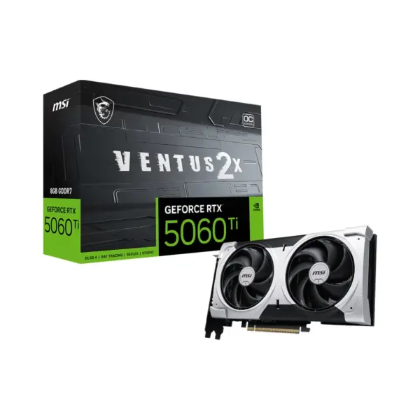 MSI GeForce RTX 5060 Ti VENTUS 2X OC PLUS 8GB GDDR7 Video Card