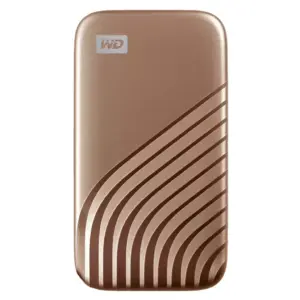 WD My Passport Portable 1TB USB 3.2 External SSD – Gold