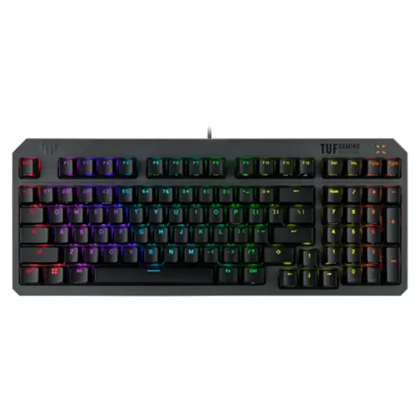 ASUS TUF Gaming K3 Gen II Compact Optical Gaming Keyboard – Red Switch