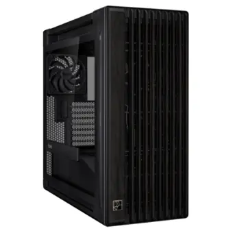 ASUS ProArt PA602 Wood Edition Tempered Glass Mid-Tower PWM E-ATX PC Case – Black
