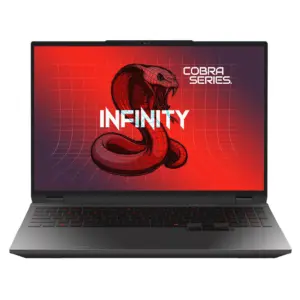 Infinity Cobra 6-DRAR9-899 16″ 180Hz WQXGA Gaming Laptop Ryzen 9 8940HX 16GB 1TB RTX5060P W11H