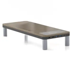 Infinity Pro Monitor Riser with Dock & Wireless Chrager