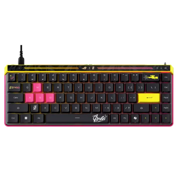 ASUS ROG Falchion Ace HFX 65% Analog Gaming Keyboard – ZywOo Edition