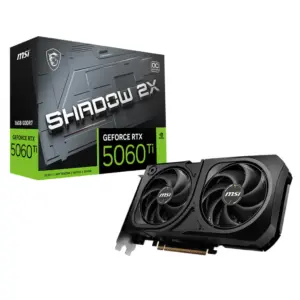 MSI GeForce RTX 5060 Ti SHADOW 2X OC PLUS 16GB Video Card