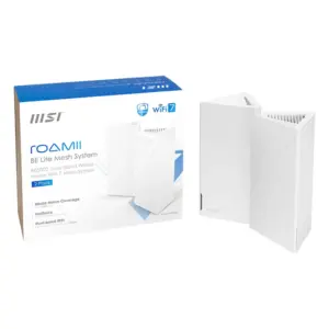MSI Roamii BE Lite WIFI 7 Mesh Router System – 2 Pack