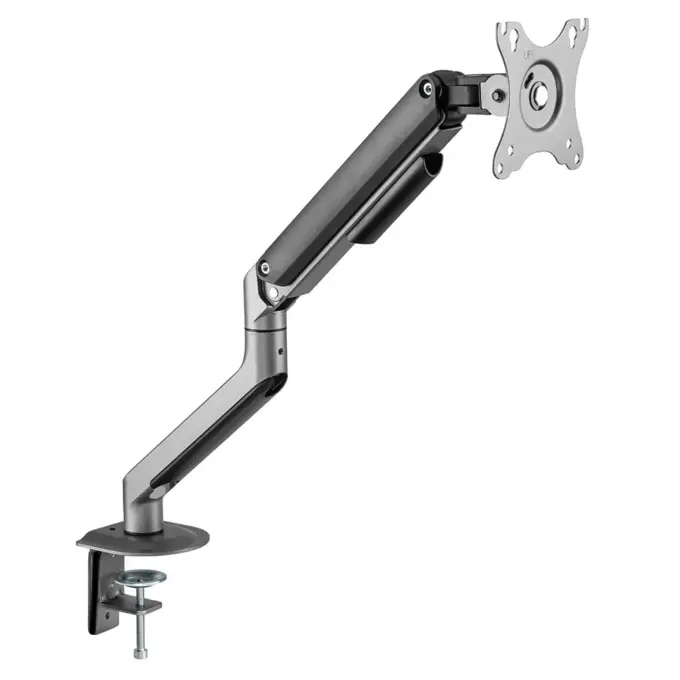 Infinity Single Monitor Economical Spring-Assisted Monitor Arm 17″-32″ – Grey