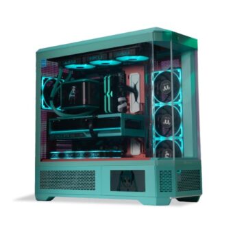 Thermaltake Gaming System – TT x ASUS Hatsune MIKU Limited Edition – AMD 7800X3D/ RTX5080/ X870/ 32GB RGB D5/View 600 Mint Strawberry