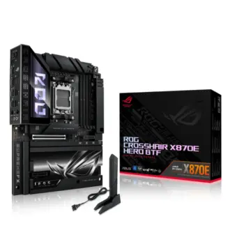 ASUS ROG CROSSHAIR X870E HERO BTF AM5 ATX Motherboard