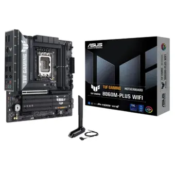 ASUS TUF GAMING B860M-PLUS WIFI Intel LGA 1851 Micro-ATX Motherboard