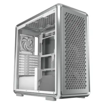 Cooler Master MasterFrame 600 Tempered Glass Mid-Tower E-ATX Case – Silver