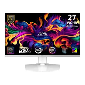 MSI MAG 272QPW QD-OLED X28 26.5″ 280Hz 0.03ms QHD QD-OLED Gaming Monitor