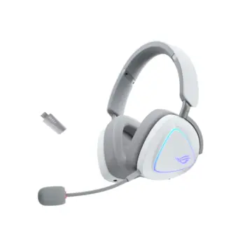 ASUS ROG Delta II Wireless RGB Gaming Headset – White