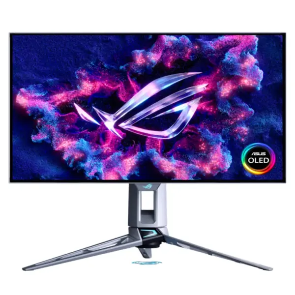 ASUS ROG Swift PG27AQWP-W 27″ Dual Mode QHD 540Hz / FHD 720Hz TrueBlack Glossy OLED Gaming Monitor