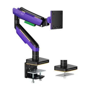 Humanmotion Humanex T18-1X RGB Lighting Gaming Monitor Arm Mount 17″-49″