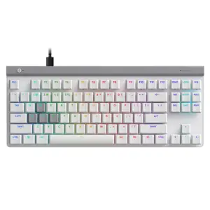Logitech G G515 RAPID TKL Low-Profile Wired Gaming Keyboard – White