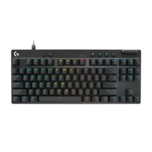 Logitech G PRO X TKL RAPID Analog Magnetic Mechanical Gaming Keyboard – Black