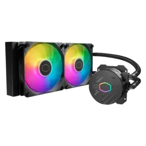 Cooler Master MasterLiquid Core Nex 240mm Liquid CPU Cooler – Black