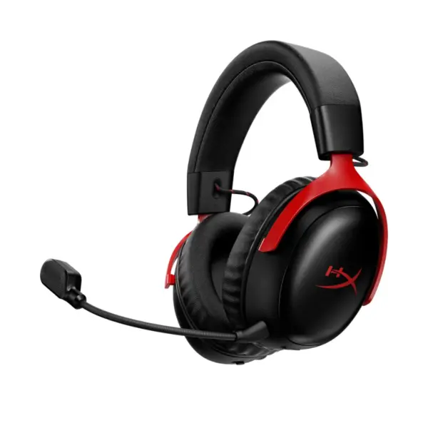 HyperX Cloud III S Wireless Gaming Headset – Black/Red