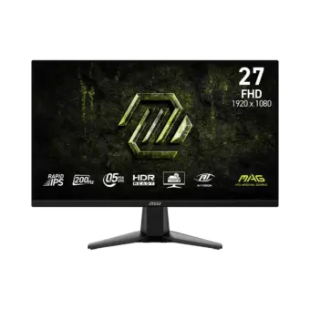 MSI MAG 275F E20 27″ 200Hz FHD 1ms HDR Rapid IPS Gaming Monitor