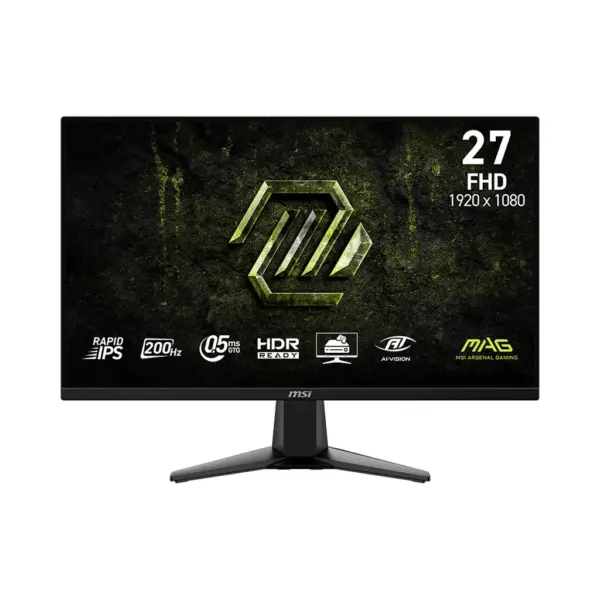MSI MAG 275F E20 27″ 200Hz FHD 1ms HDR Rapid IPS Gaming Monitor