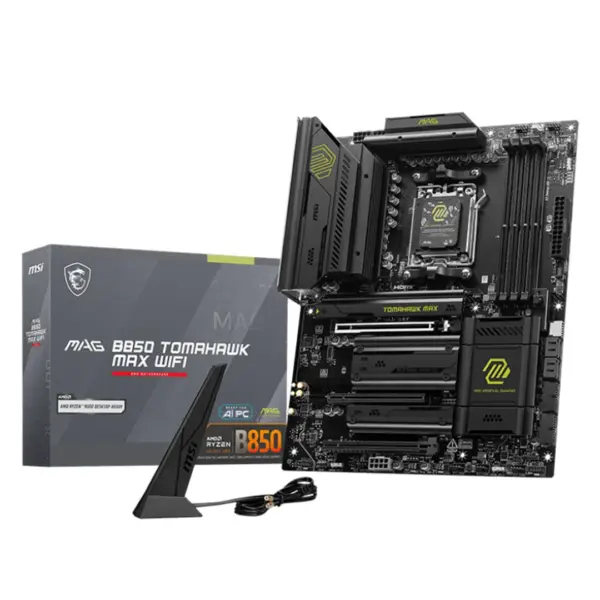 MSI MAG B850 TOMAHAWK MAX WIFI AM5 ATX Motherboard