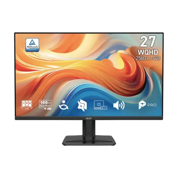 MSI PRO MP275Q E14 27″ 144Hz WQHD 1ms IPS Business Monitor