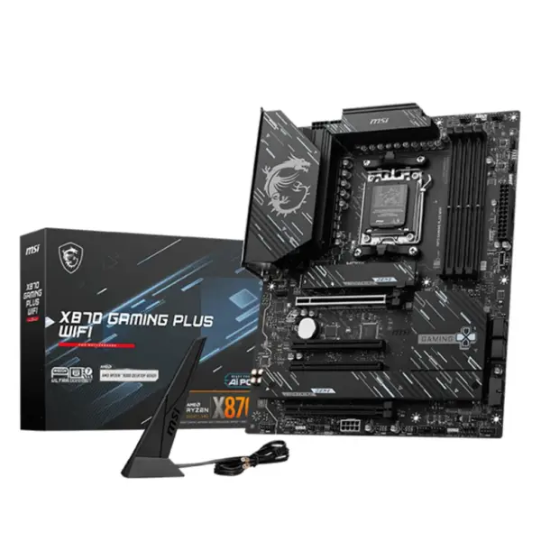 MSI X870 GAMING PLUS WIFI AM5 ATX Motherboard