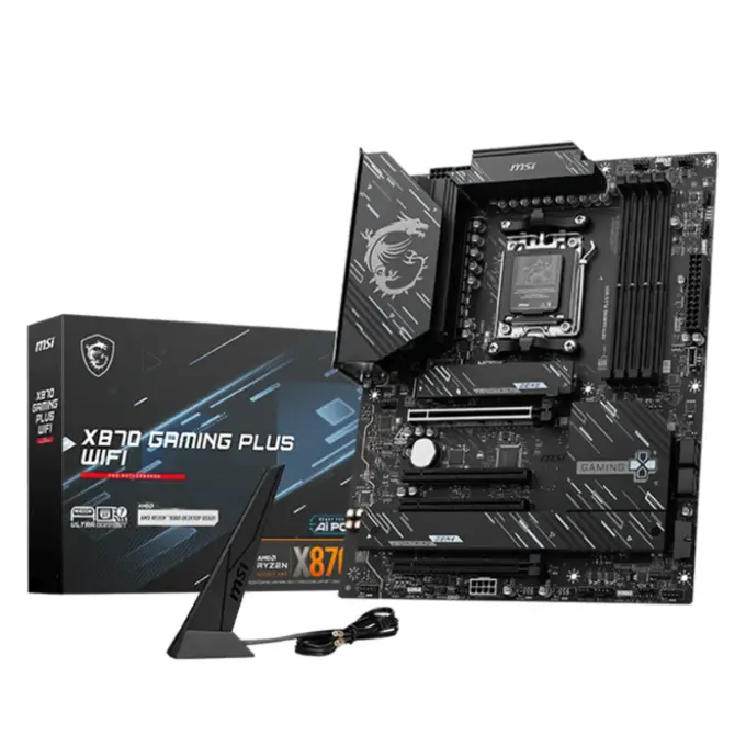 MSI X870 GAMING PLUS WIFI AM5 ATX Motherboard